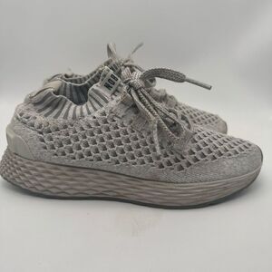 Nobull Gray Knit Runner Mens‎ Sz 5 Womens Sz 6.5 No Bull Runner